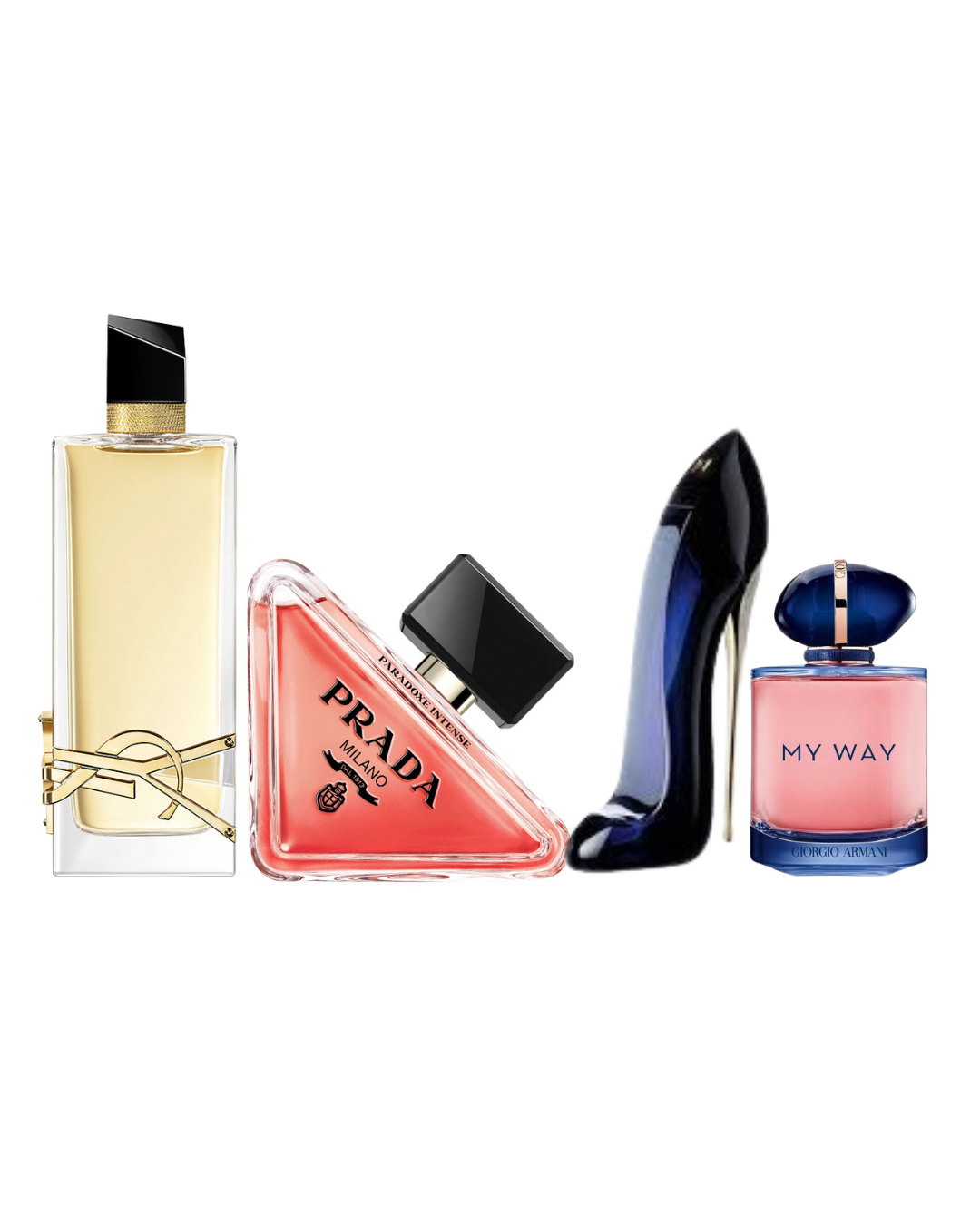 LIBRE • PARADOXE • GOOD GIRL • MY WAY